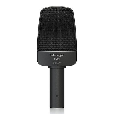 Microfone Dinâmico Super Cardióide Behringer B 906 com Switch de Frequência