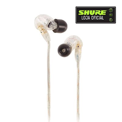 Fone de Ouvido In Ear Shure SE215-CL Clear