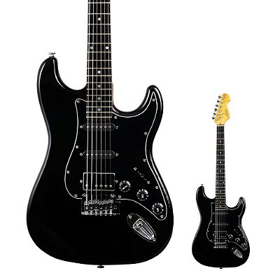 Guitarra Strato HSS PHX ST-H PR BK Power Premium Black