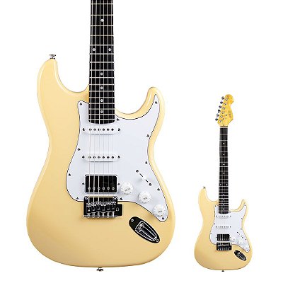 Guitarra Strato HSS PHX ST-H PR CH Power Premium Creme