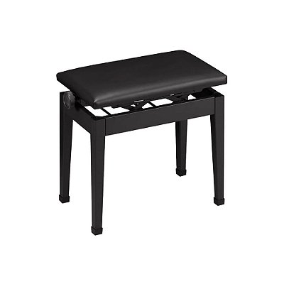 Banco para Piano Casio CB-30BK Preto com Regulagem de Altura