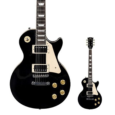 OUTLET │ Guitarra Les Paul Strike Michael GM750N Black
