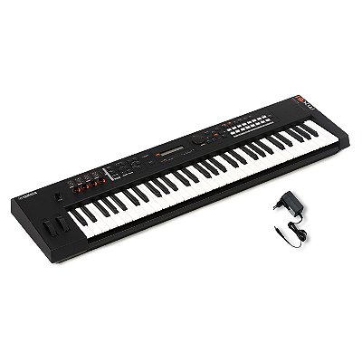 Teclado Sintetizador 61 Teclas Yamaha MX 61 BK Preto