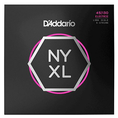 Encordoamento Baixo 5 Cordas 045 D'addario NYXL45130 #Progressivo