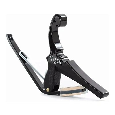 Capotraste para Guitarra Kyser KGEBA Quick-Change Electric Guitar Capo Preto