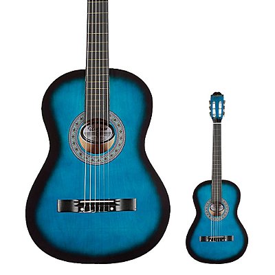 Violão Clássico 38” Nylon Waldman CL-1 BSB Class One Blue Sunburst