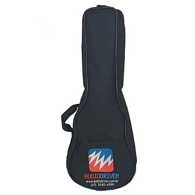 Capa para Ukulele Soprano Luxo Bordado Audiodriver