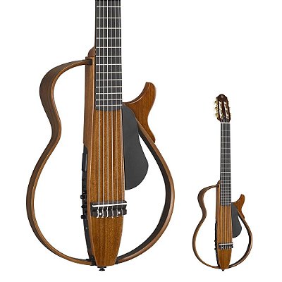 Violão Elétrico Nylon Yamaha Silent SLG200NW NT com Bag e Fone de Ouvido