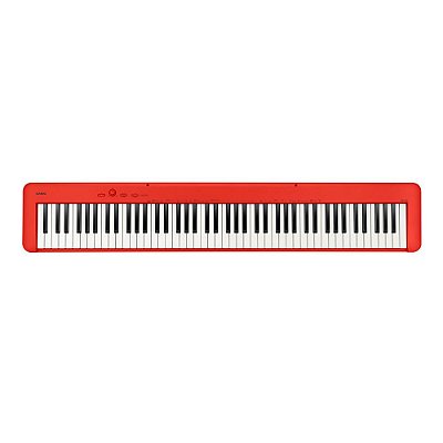 Piano Digital 88 Teclas Casio CDP-S160 RD Stage Vermelho