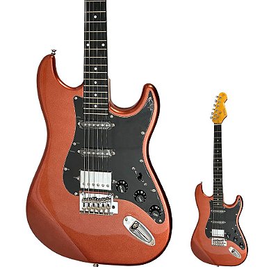 Guitarra Strato Humbucker Alnico PHX ST-H ALV RD Red