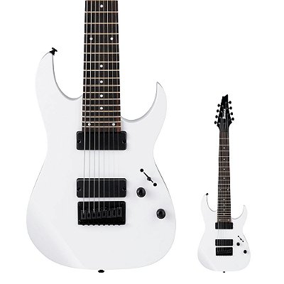 Guitarra 8 Cordas Ibanez RG8 WH White