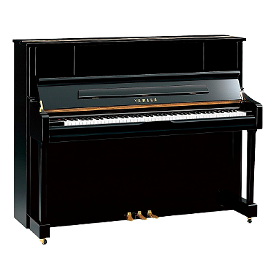 Piano Vertical 88 Teclas Yamaha U1J Polished Ebony