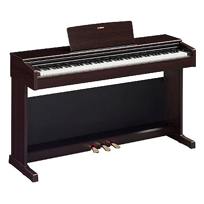 Piano Digital 88 Teclas Yamaha ARIUS YDP-145 Rosewood com Banco