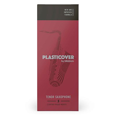 Kit 5 Palhetas Sax Tenor Nº 1,5 Plasticover by D’Addario #Progressivo