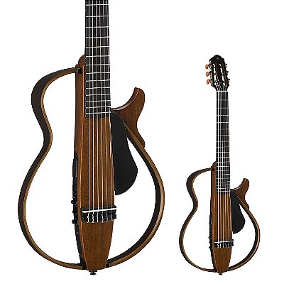 Violão Elétrico Nylon Yamaha Silent SLG200N NT Natural com Bag