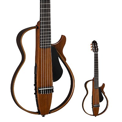 Violão Silent Elétrico Nylon Yamaha SLG200N Natural Fosco