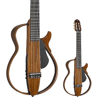 Violão Silent Elétrico Nylon Yamaha SLG200NW Natural Brilhante