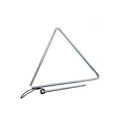 Triângulo Aço 25 cm x 10 mm PHX Cromado