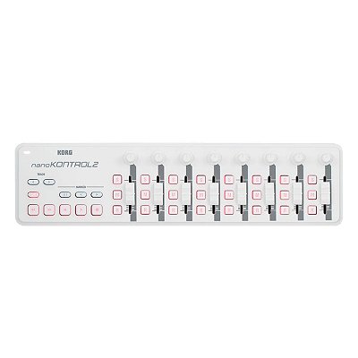 Teclado Controlador USB MIDI Korg nanoKONTROL 2 Branco