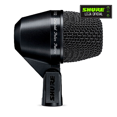 Microfone Bumbo Cardióide Shure PGA52-XLR