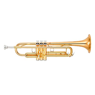 Trompete C Calibre Médio Yamaha YTR-4335II Laqueado Dourado