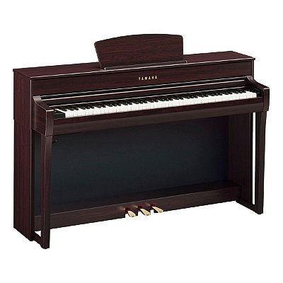 Piano Digital 88 Teclas Clavinova Yamaha CLP-735R Dark Rosewood
