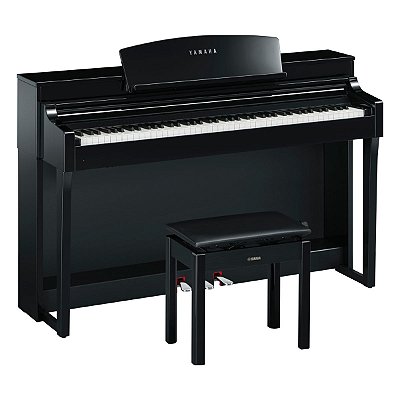 Piano Digital 88 Teclas Clavinova Yamaha CSP-170PE Polished Ebony