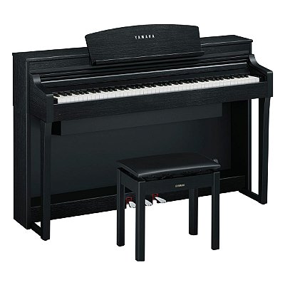 Piano Digital 88 Teclas Clavinova Yamaha CSP-170B Black