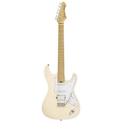 Guitarra Stratocaster HSS Aria Pro II 714-MK2 Fullerton Marble White