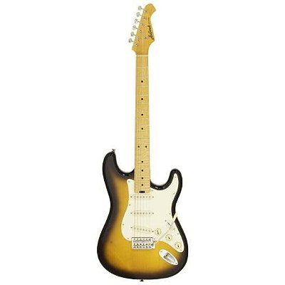 Guitarra Stratocaster 57' Aria Pro II STG-57 2 Tone Sunburst