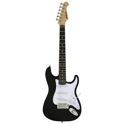 Guitarra Juvenil Stratocaster Aria Pro II STG-Mini Black