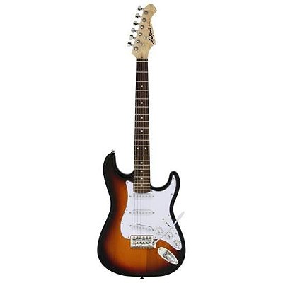 Guitarra Juvenil Stratocaster Aria Pro II STG-Mini 3 Tone Sunburst