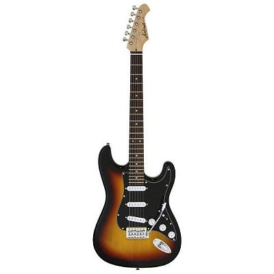 Guitarra Stratocaster Aria Pro II STG-003/SPL 3 Tone Sunburst