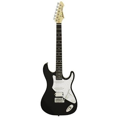 Guitarra Stratocaster HSS Aria Pro II 714-STD Fullerton Black