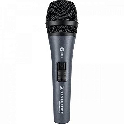 Microfone Dinâmico Cardioide Sennheiser E835-S