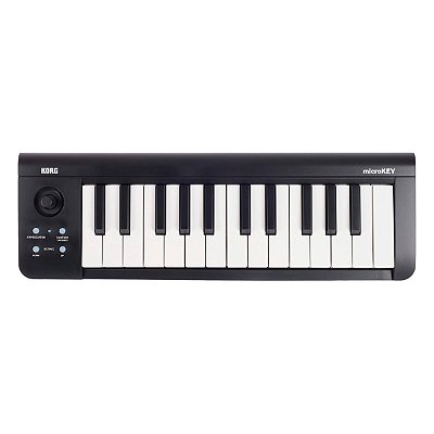 Controlador 25Teclas USB MIDI Korg microKEY2-25 Preto