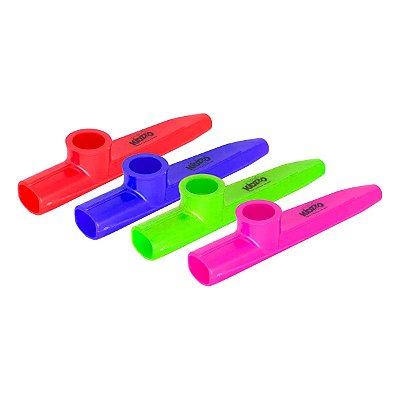 Kazoo Infantil Plástico Kidzzo Cores Sortidas