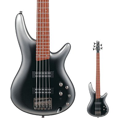 Baixo 5 Cordas Ativo Ibanez SR305E MGB Midnight Gray Burst