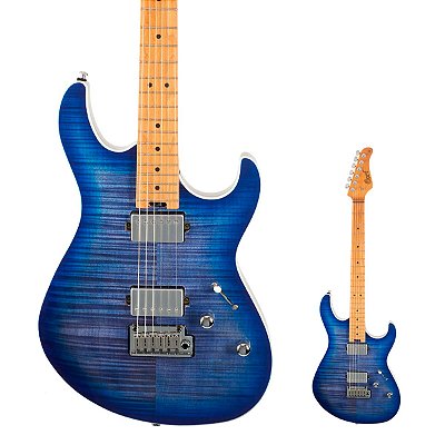 Guitarra Super Strato Cort G290 FAT II Bright Blue Burst