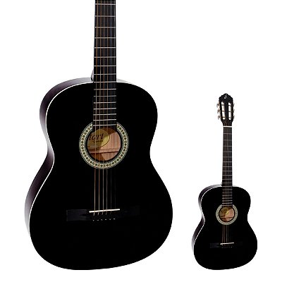 OUTLET | Violão Clássico Acústico Aço Giannini S-14 BK Preto