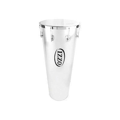 Timbal Conico 14x90 Alumínio Izzo com Pele Leitosa e 8 Afinadores