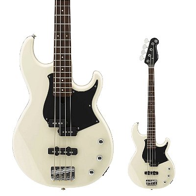 Baixo 5 Cordas PJ Yamaha BB235 VW Vintage White