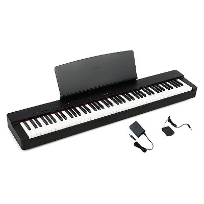 Piano Digital 88 Teclas Yamaha P-225B Preto