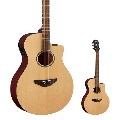 Violão Yamaha Apx600 Elétrico Acústico Captação System 65A SRT com