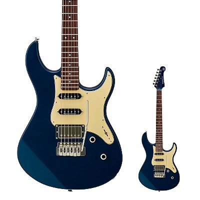 Guitarra Strato Captadores Seymour Duncan Yamaha Pacifica PAC612VIIX MSB Matte Silk Blue