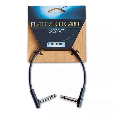 Cabo Pedal Flat 20 cm RockBoard Flat Patch Cable