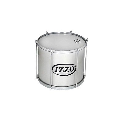 Surdo 20” x 60 cm Alumínio 8 Afinadores Izzo com Pele Leitosa