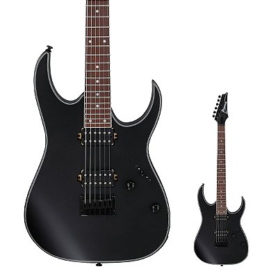 Guitarra Super Strato Ibanez RG421EX BKF Black Flat