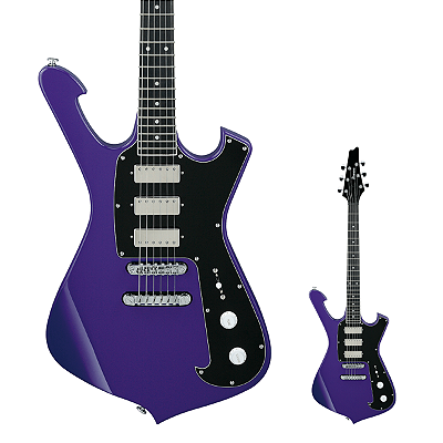 Guitarra Paul Gilbert Signature Ibanez FRM300 PR Purple com Bag