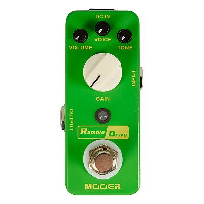 Pedal Overdrive para Guitarra Mooer MRDOP Rumble Drive